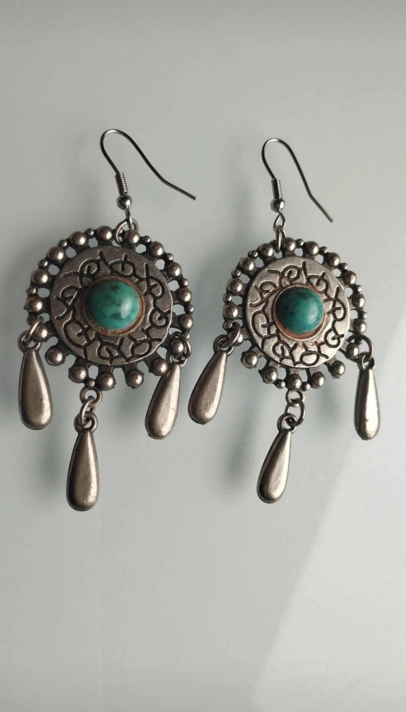 🧿🎁💙Preciosos Pendientes Artesanales Atrapasueños💙🎁🧿 – photo 7